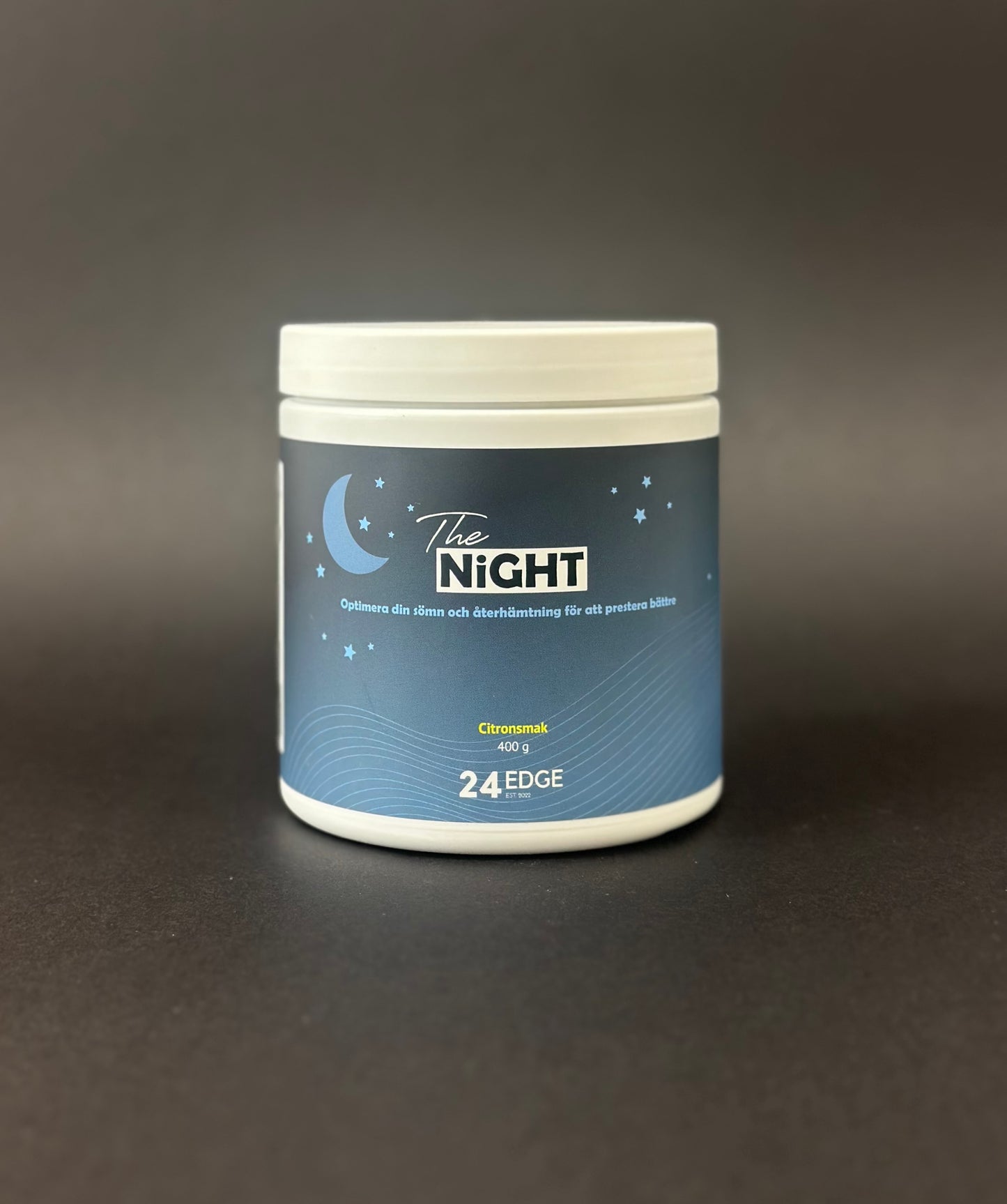 The Night – Kosttillskott för bättre sömn och återhämtning, 1 burk med citronsmak